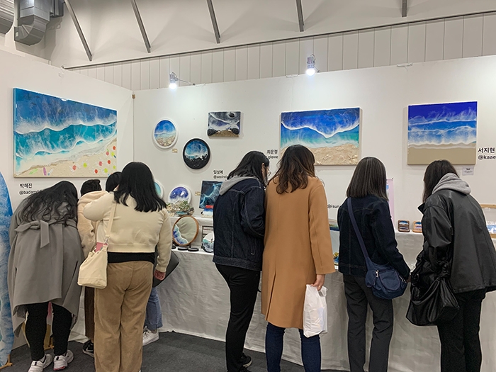 국제공예가협회 레진아트 분과 서울 코엑스 ‘K-핸드메이드페어’ 참가