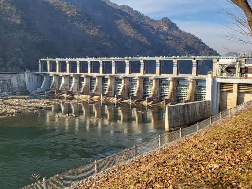 의암댐 하류측 전경 / 사진 제공 = 국토안전관리원