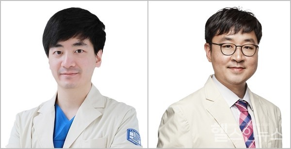 (왼쪽부터)서울성모병원비뇨의학과신동호임상강사,배웅진교수