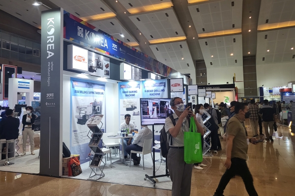 인도네시아 산업기계 전시회 / 사진 제공 : 경기도