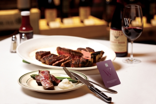 하나카드 × 울프강스테이크하우스 / 사진제공 = 하나카드