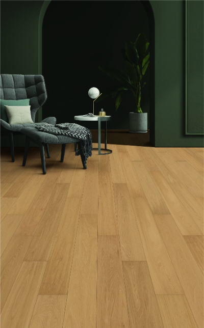 kcc글라스 홈씨씨 인테리어 '숲 원목마루 청' 시공 이미지 (하모니 베이지) / 이미지 제공 = KCC글라스