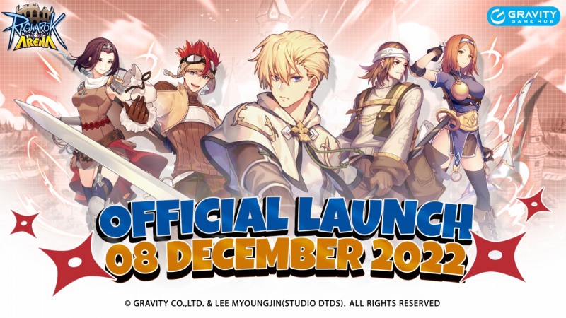 그라비티, '라그나로크 아레나' 아시아-중동-오세아니아 출시