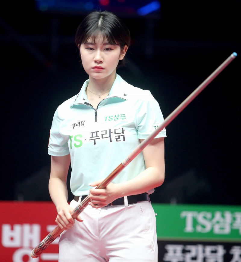 64강전에서 탈락한 4관왕 이미래(사진=PBA)