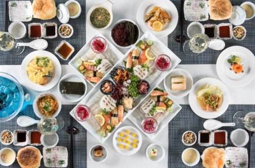 한화리조트 해운대 피쉬앤시사이드키친 와인 무제한 세트 / 사진 제공 = 한화호텔앤드리조트