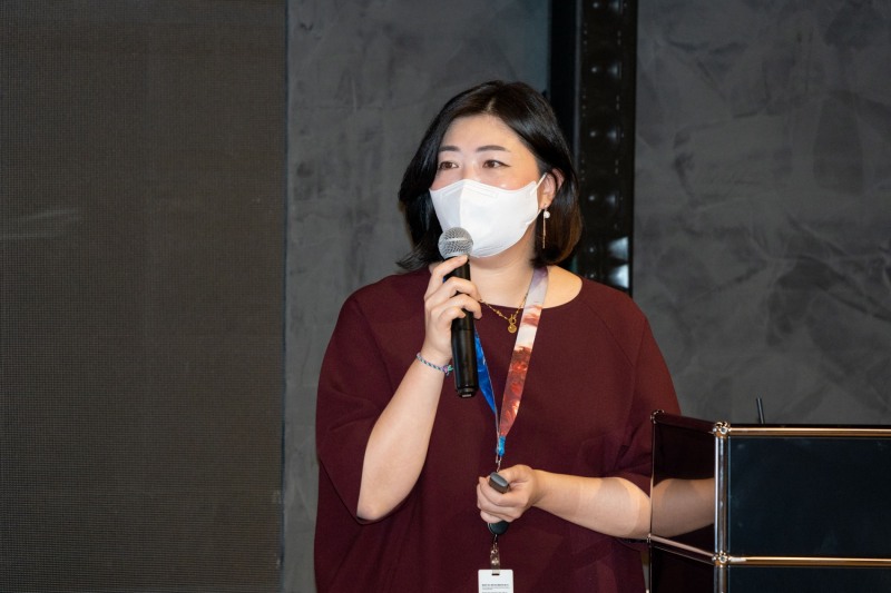 라이엇 게임즈의 구기향 사회환원사업 총괄(사진=라이엇 게임즈 제공).