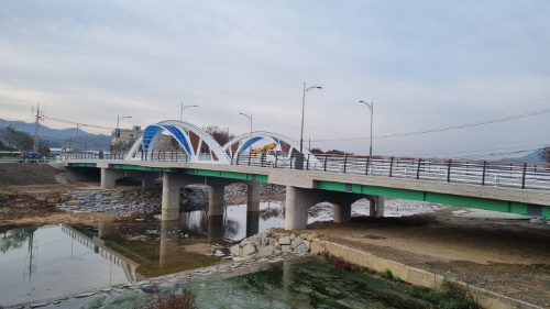 재가설된 삼천교 모습 (사진제공 = 화순군)