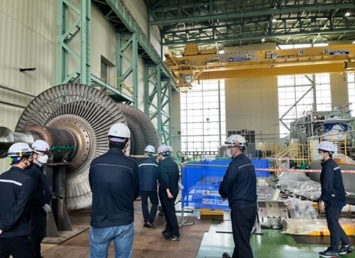 경영진 현장 안전경영 점검 관련 사진(파주지사 안전점검) / 사진 제공 = 한국지역난방공사