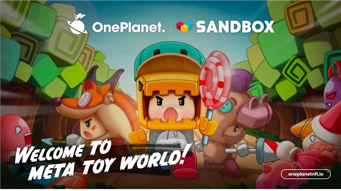 디지털 엔터테인먼트 기업 샌드박스네트워크가 14일 폴리곤 기반의 NFT 마켓플레이스 원플래닛과 블록체인 기술 협력 및 글로벌 서비스 확장을 위한 파트너십을 체결햇다. = 샌드박스네트워크 제공