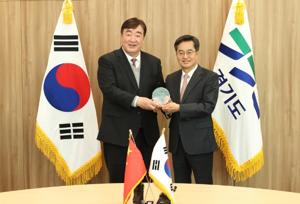 싱하이밍 주한 중국대사 접견 모습 / 사진 제공 : 경기도