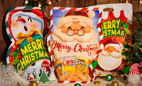크라운, 산타 선물 듬뿍 담은 크리스마스 에디션 출시 / 사진 제공 = 크라운제과
