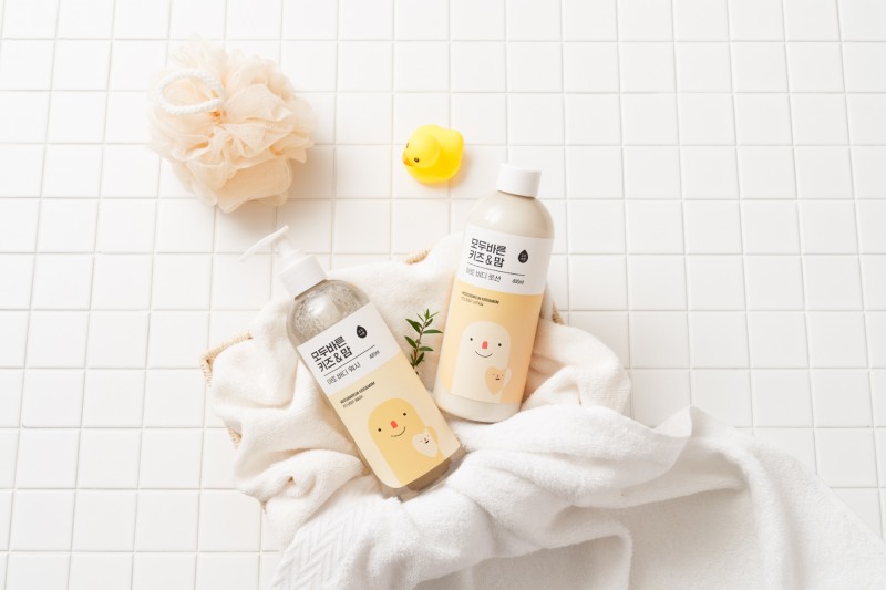 패밀리 샴푸 브랜드 모두바른, 키즈&맘 바디워시·바디로션 출시