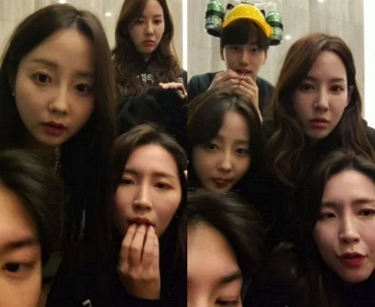 사진제=성해은 인스타 라이브방송