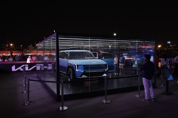 기아 브랜드 부스에 전시된 '더 기아 콘셉트 EV9' / 사진 제공 = 기아