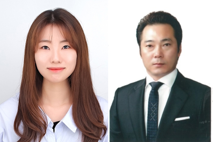 왼쪽 건강증진과 박소영 주무관, 오른쪽 경제교통과 조강철 팀장 (사진제공 = 완도군)