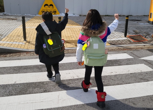 충남교육청, 등하교 안전용품 '옐로카드' 보급