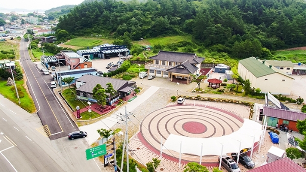 완도군 군외면 신학리 농촌체험휴양마을 전경 (사진제공 = 완도군)