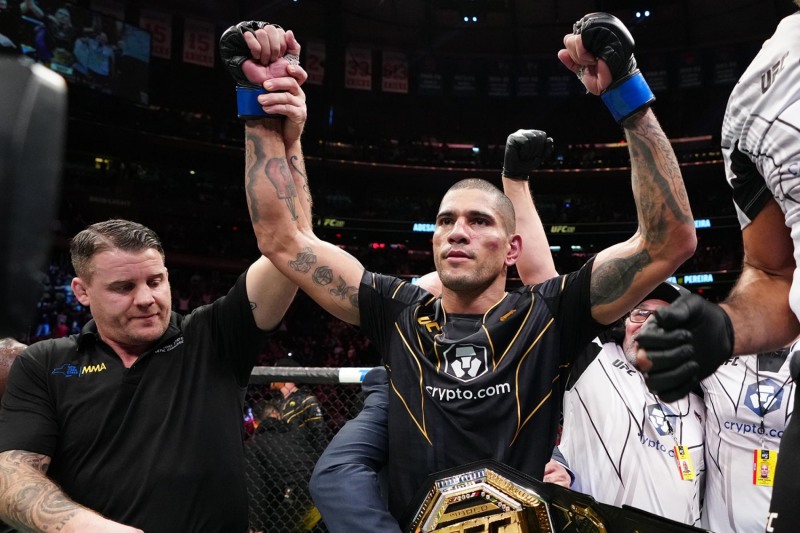 올해 최고의 승부를 펼친 페레이라(사진=UFC)