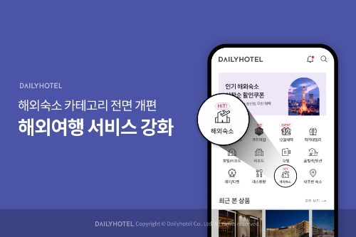 데일리호텔, 해외여행 서비스 강화 / 이미지 제공 = 야놀자