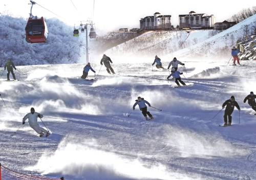 오투리조트 스키장 전경 / 사진 제공 = 부영그룹