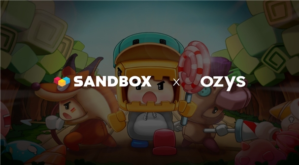 샌드박스네트워크가 우리나라의 대표적인 블록체인 기술 기업 오지스와 전략적 업무협약을 체결하고 메타 토이 드래곤즈 등 웹3 비즈니스의 인터체인 확장을 가속화한다. (사진=샌드박스네트워크 제공)