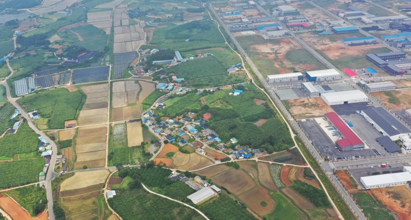 나주 에너지 국가산단 조성 부지 (사진제공 = 나주시)