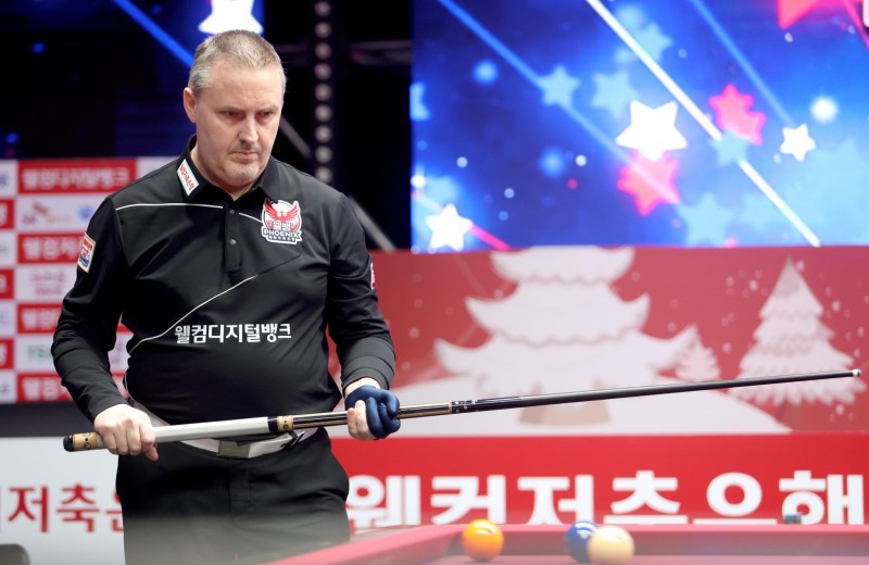 15점 퍼펙트 큐를 작성한 쿠드롱(사진=PBA)