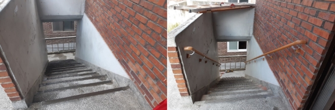 어르신안전하우징위한 가드레일 설치 모습. / 사진 = 경기도뉴스포털