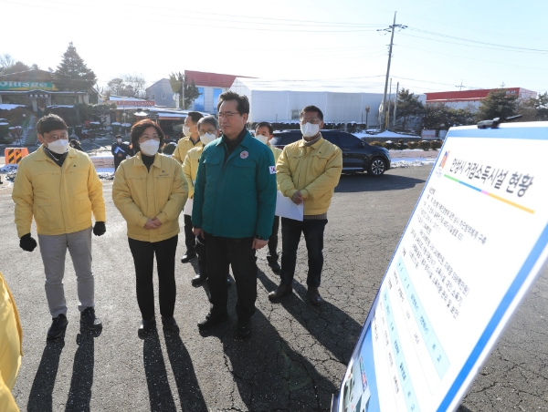 오후석 부지사와 정황근 농림축산식품부 장관. / 사진 = 경기도뉴스포털