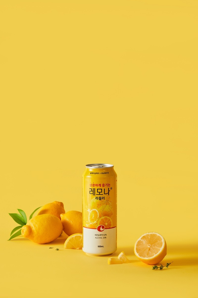 플래티넘맥주-경남제약, 신제품 ‘레모나 라들러’ 선봬
