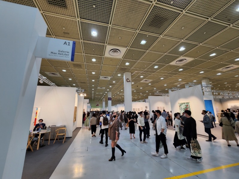 프리즈 서울 2022 전시전경 / 사진=김창만 기자