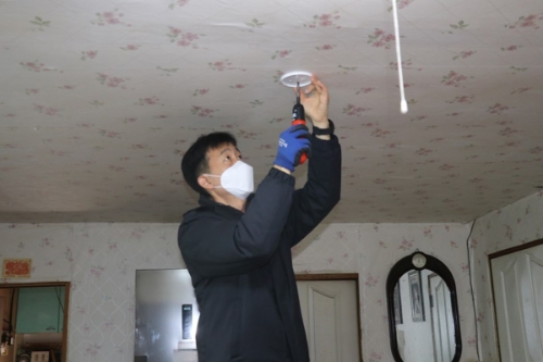 주택용 화재경보기설치