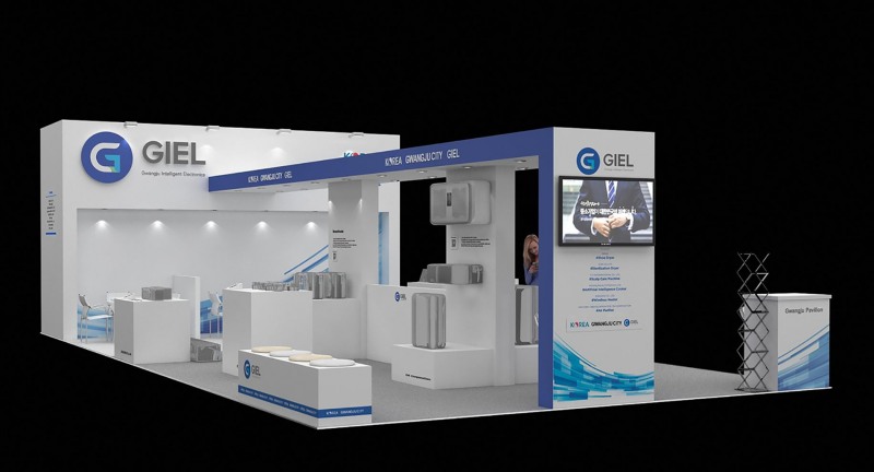 CES 2023 전시부스 조감도 (사진제공 = 광주광역시)