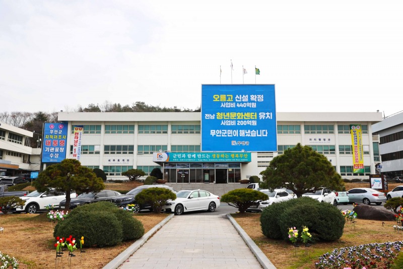 무안군청사 전경 (사진제공 = 무안군)