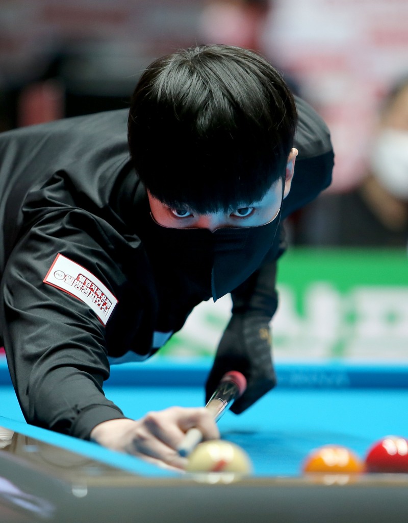 파죽지세로 16강에 오른 김태관.(사진=PBA)