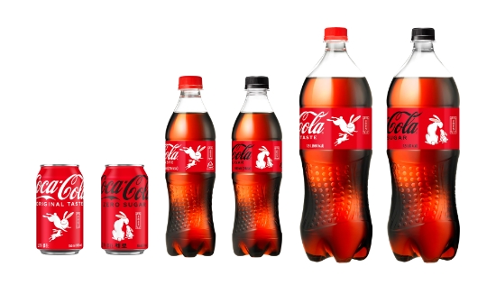 코카-콜라 한정판 토끼 패키지