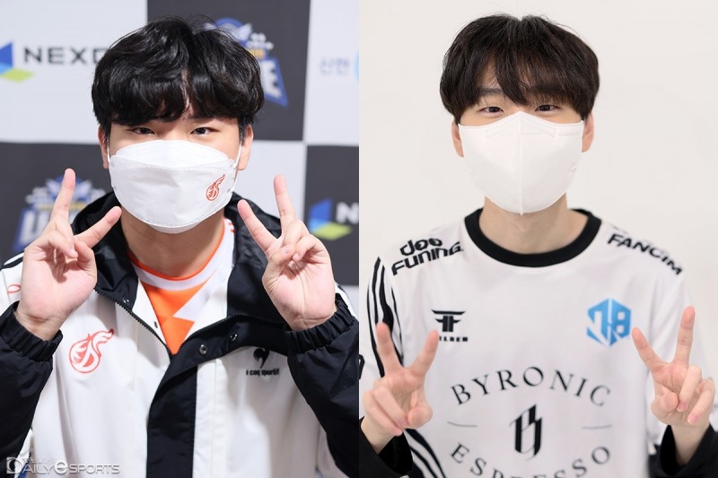 사진=2022 수퍼컵에서 트랙 레코드를 가장 많이 달성한 노준현(좌)과 유창현(우).