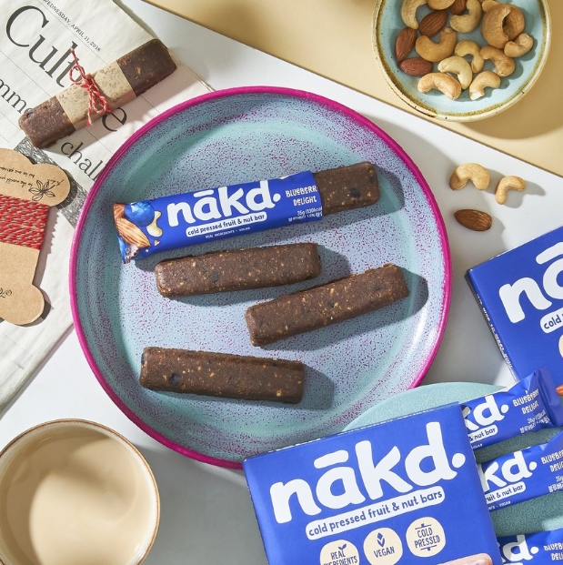 과일 & 견과류 혼합 영국산 스낵바 ‘네이키드’ 런칭