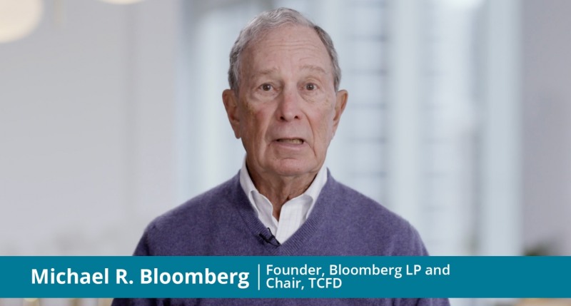 사진=TCFD CEO 'Michael Rl. Bloomberg'