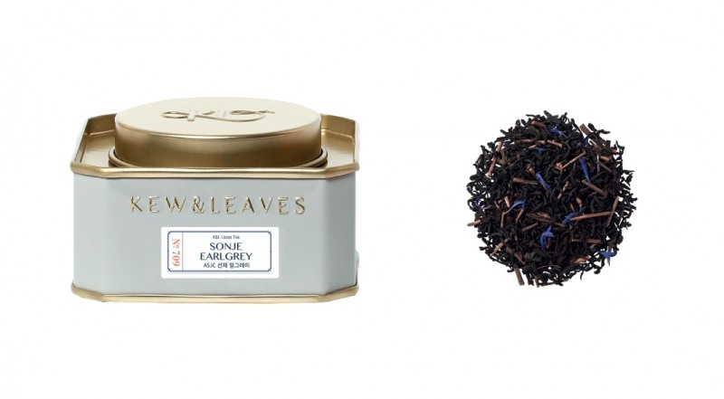 사진 = 큐앤리브즈 선재얼그레이 틴 찻잎, 큐앤리브즈 제공