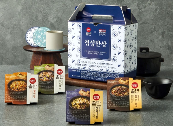햇반 솥반 미미달 정성한상 기획세트 이미지 / 사진 제공 : CJ제일제당
