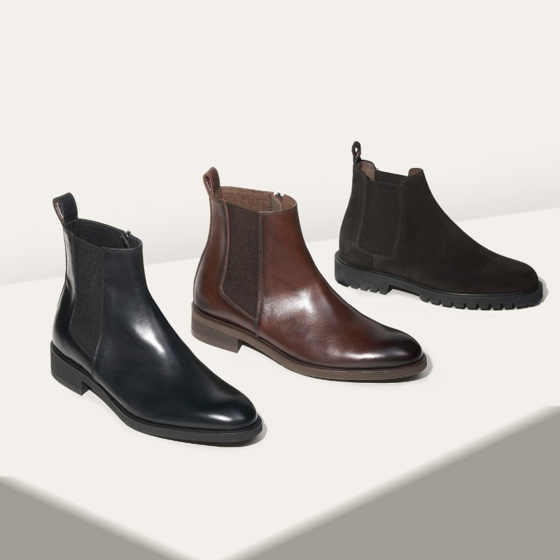 소다, 겨울 즐기는 남자 첼시 앵클부츠 2종 출시