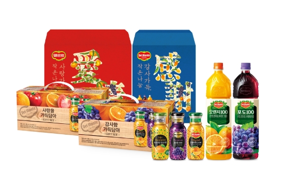 '델몬트주스 선물세트' / 제공 : 롯데칠성음료