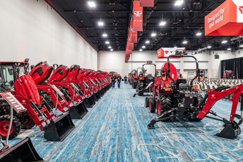 2023 TYM Next Generation에서 선보인 새로운 라인업(사진제공: TYM)