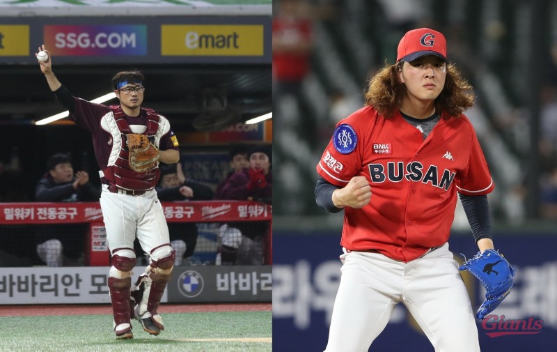 37의 이지영(왼쪽)과 30살의 김원중은 처음으로 태극마크를 다는 영광을 안았다.