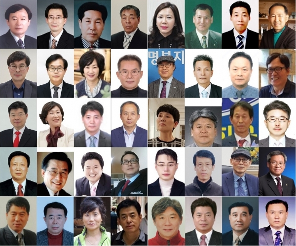 인신협 저널대학 초빙 교수로 선정된 40인 / 사진 제공 : 인신협 저널대학 사무처