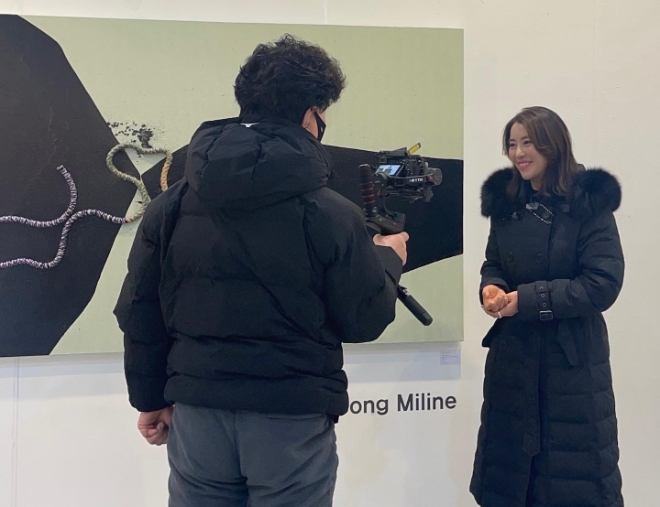 송미리내 작가, '대한민국 미술박람회' 참여