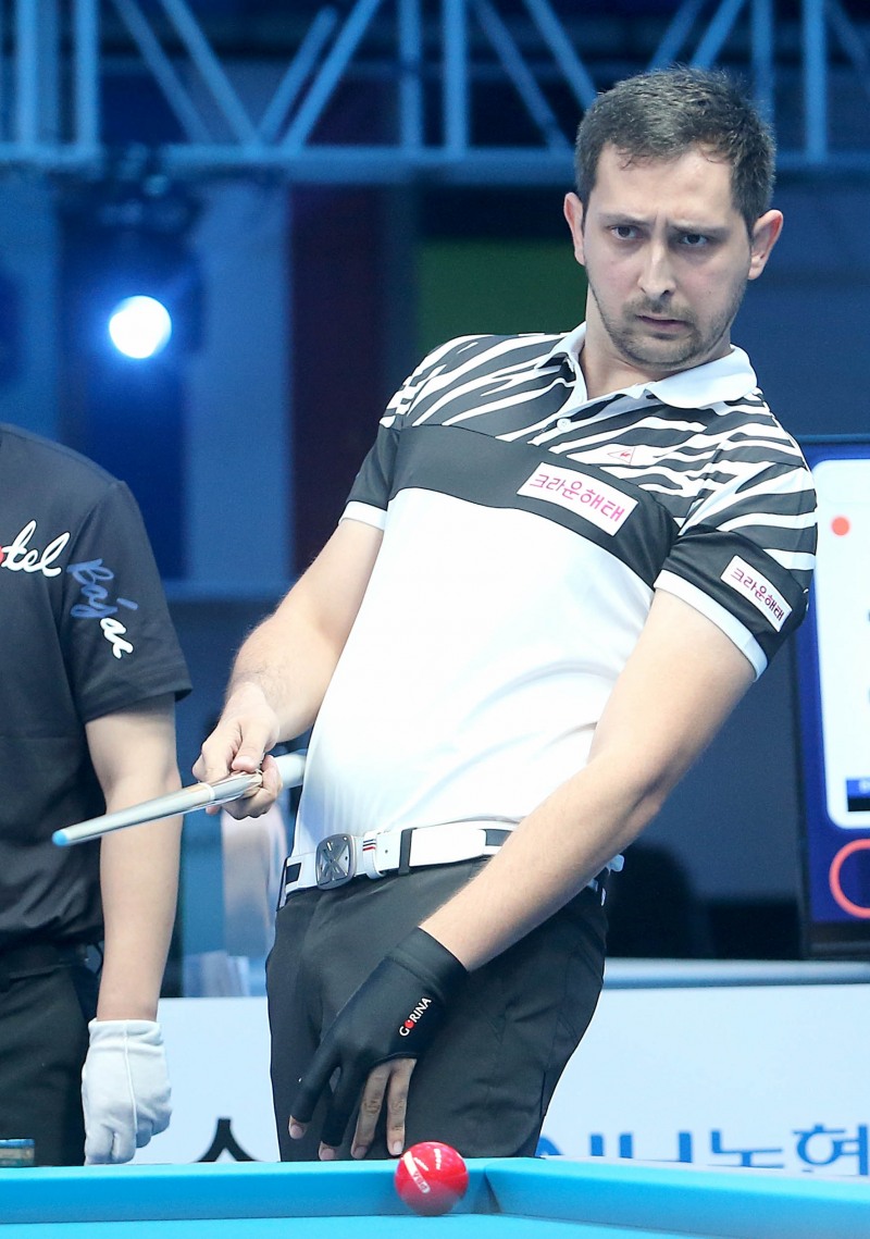 재야고수 이국성에게 패해 탈락한 마르티네스(사진=PBA)