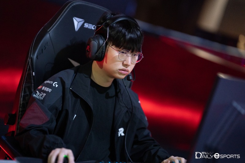 kt 롤스터 '에이밍' 김하람.