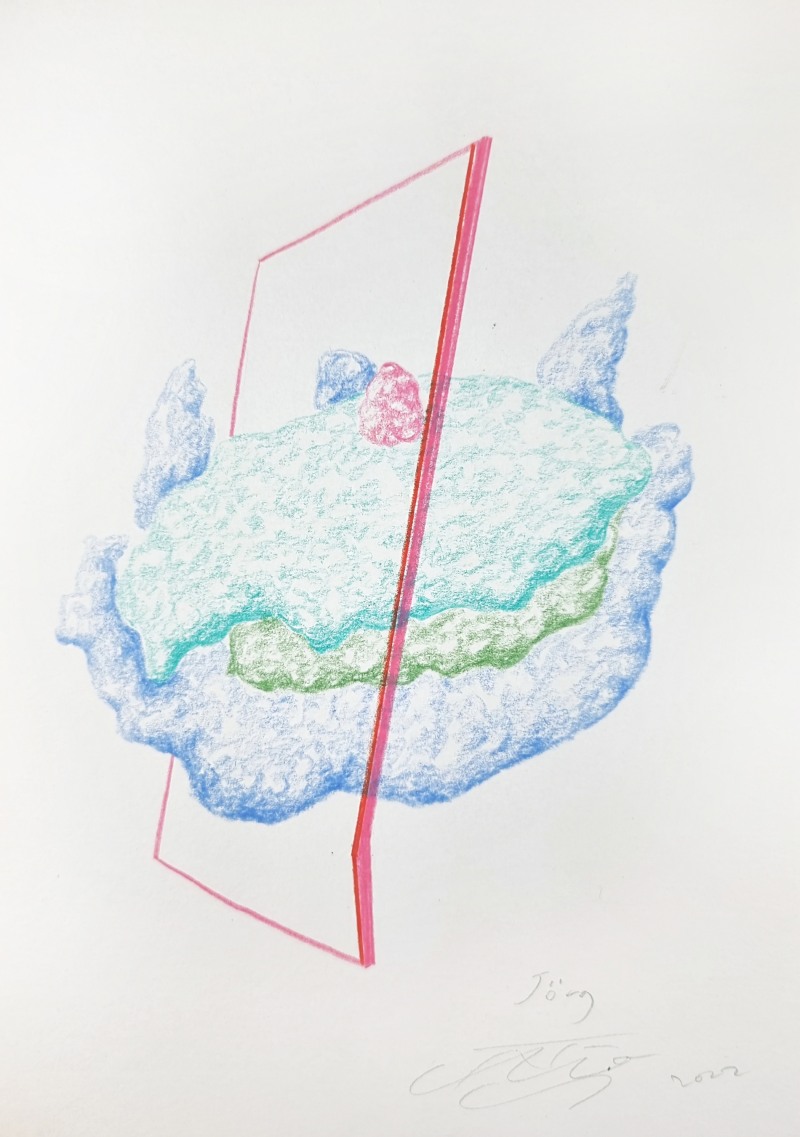 JUHEON CHO, 'Jörg', 2022, 21cm x 29.7cm, coloured pencil on paper / 사진=Courtesy of artist, 갤러리JH